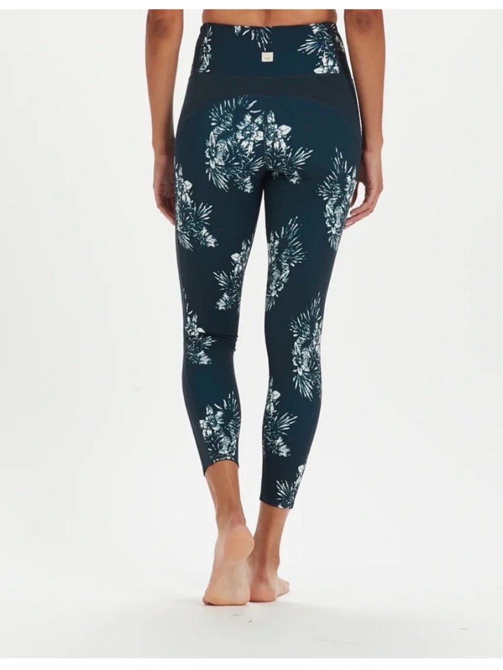 Vuori Navy Floral Leggings